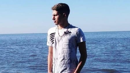 Ian Franco González, el joven fallecido. Foto: NA.