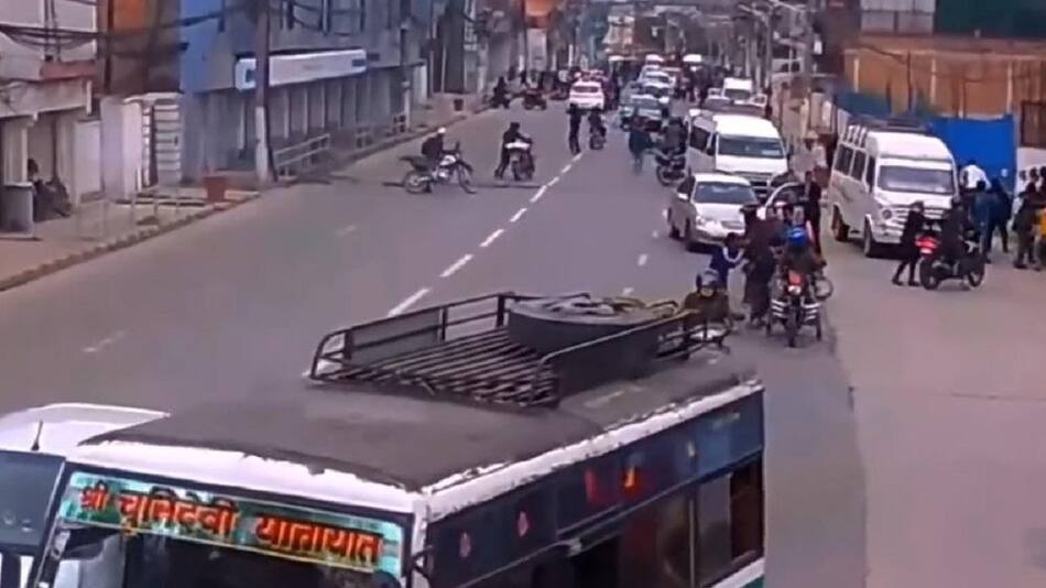 Violento terremoto al sureste de Taiwán, foto captura video Twitter