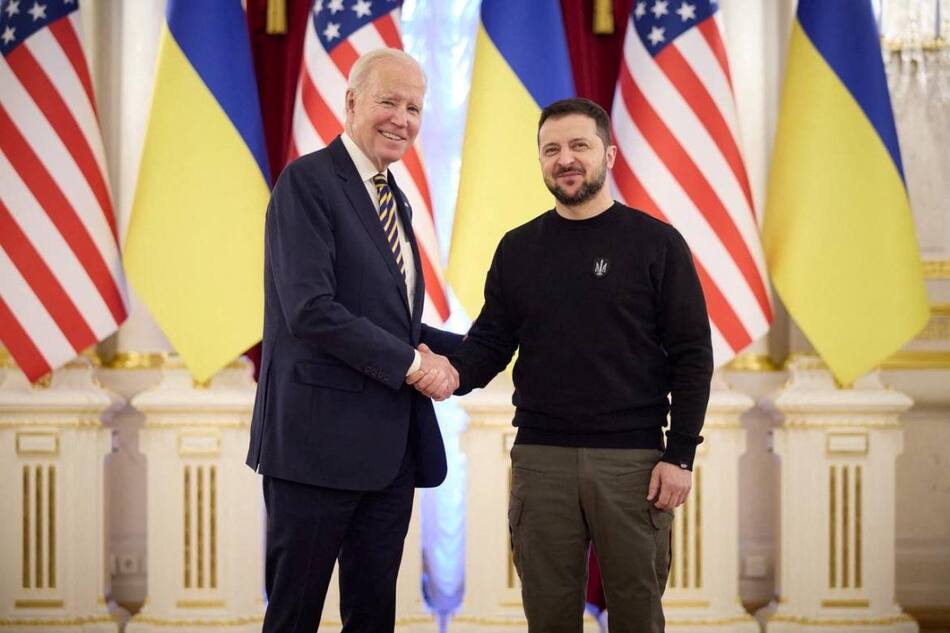 Joe Biden, Volodimir Zelenski, Reuters
