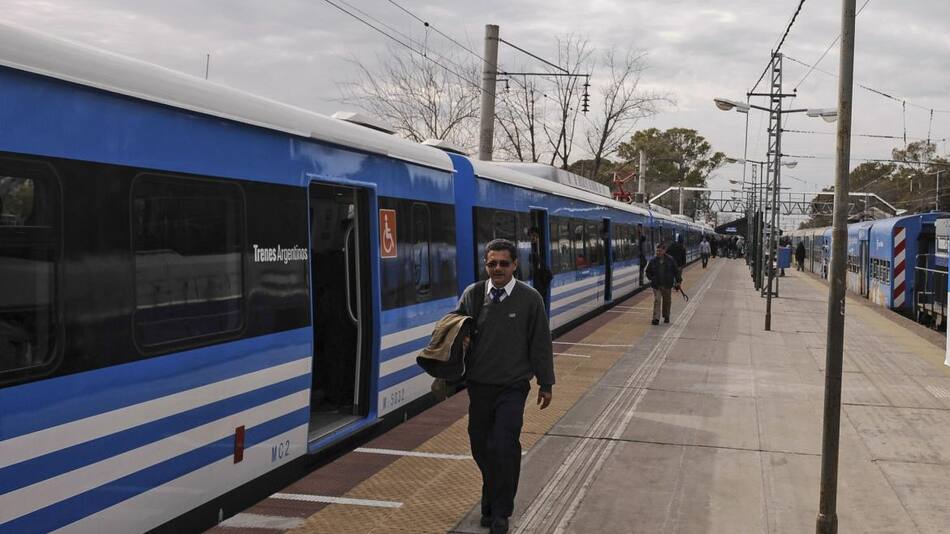 Tren línea Roca. Foto: NA.
