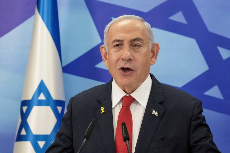 Benjamín Netanyahu, primer ministro de Israel. Foto: Reuters