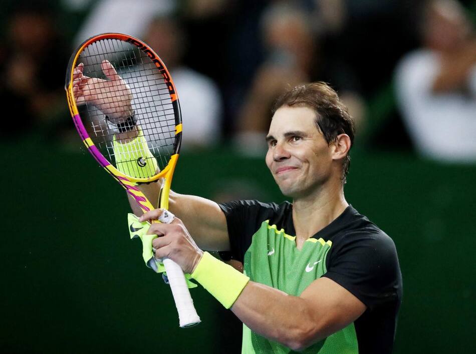 Rafael Nadal en Argentina. Foto: REUTERS.