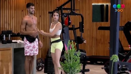 Joel y Rosina de Gran Hermano. Foto: captura Telefe.