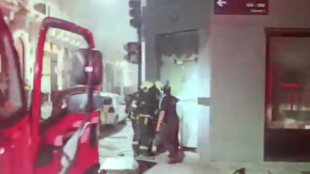 Incendio en Monserrat: debieron evacuar 18 personas de un hotel