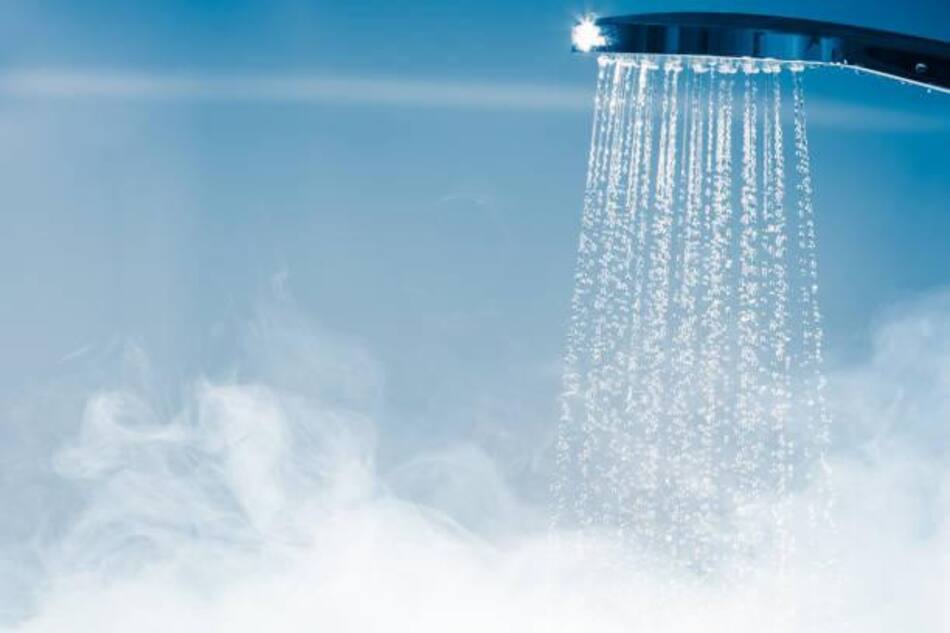 Ducha caliente. Foto: istock.