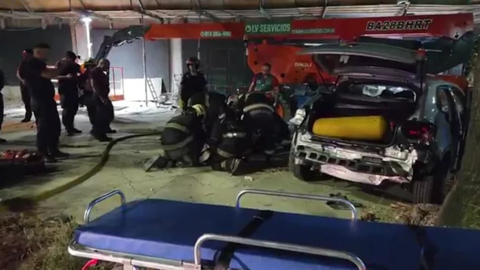 Uno de los choques ocurrió en el barrio porteño de Belgrano.