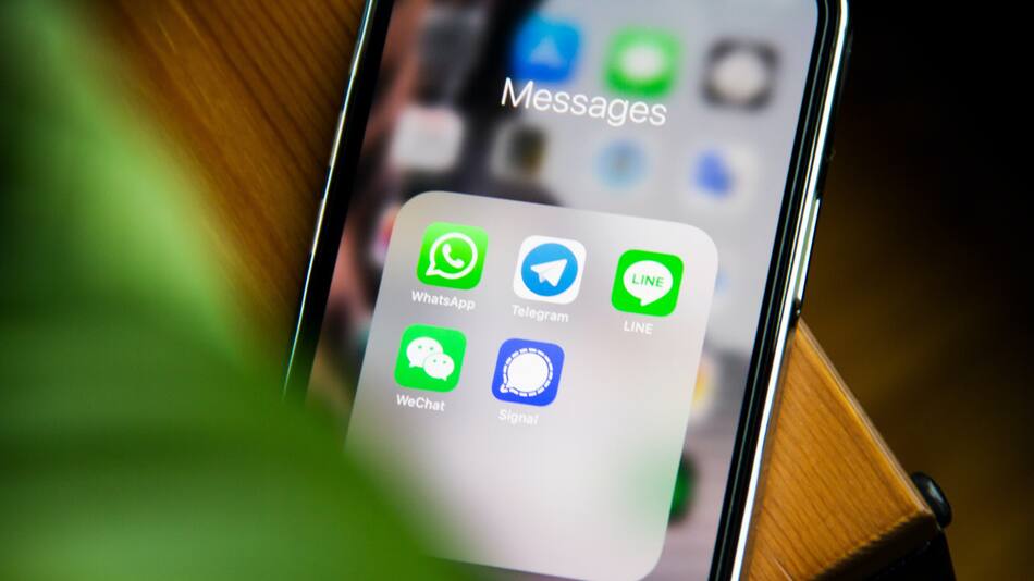 Telegram y WhasApp. Foto: Unsplash