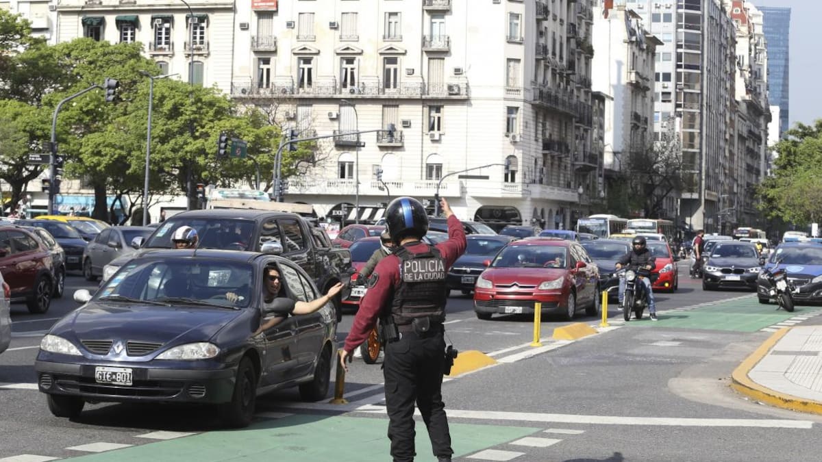 Policía de la Ciudad. Foto: NA.