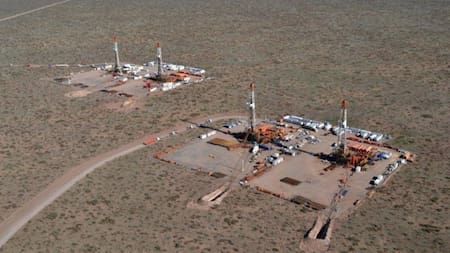 El yacimiento petrolífero de Vaca Muerta. Foto: NA.
