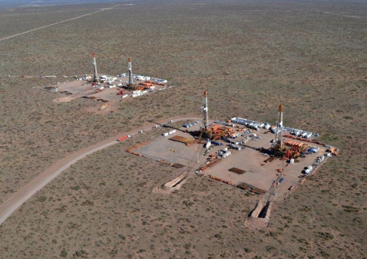 El yacimiento petrolífero de Vaca Muerta. Foto: NA.