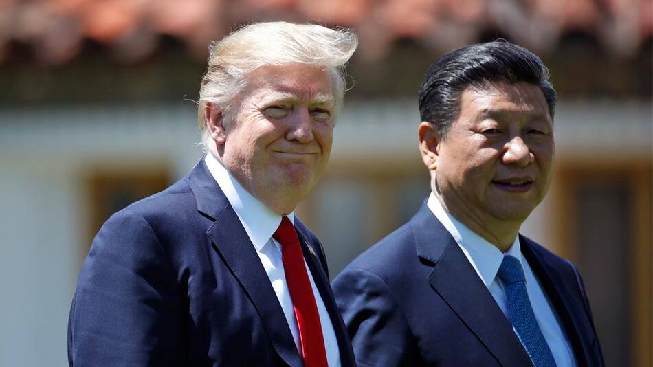 Donald Trump y Xi Jinping - Estados Unidos y China