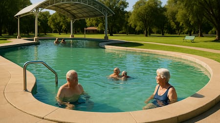 Chau estrés: el parque de aguas termales cerca de Buenos Aires que alivia dolores y es ideal para jubilados