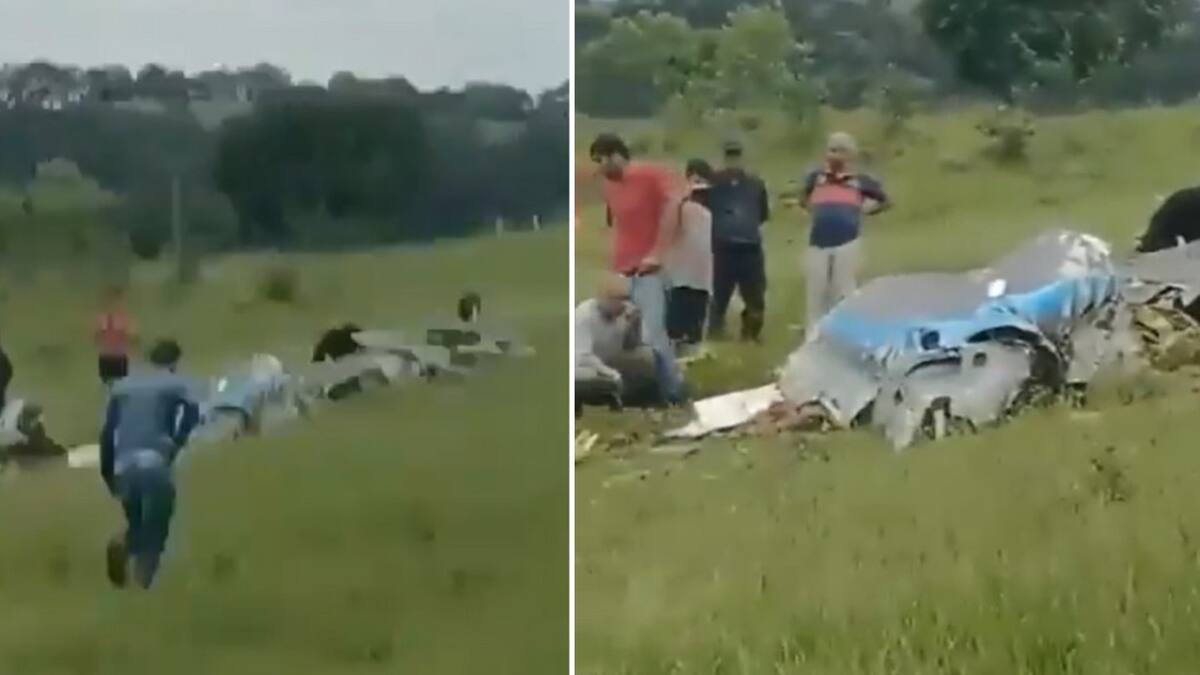 Tragedia en Brasil. Fotos: X