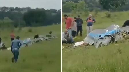 Tragedia en Brasil. Fotos: X