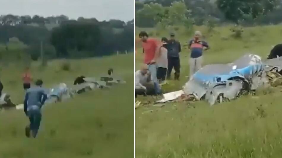 Tragedia en Brasil. Fotos: X