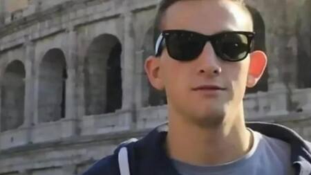 Andrea Papi, corredor asesinado por un oso en Italia.