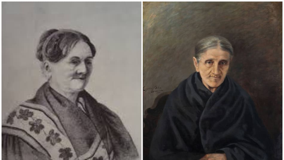 Agustina, madre de Rosas y Paula, la de Sarmiento