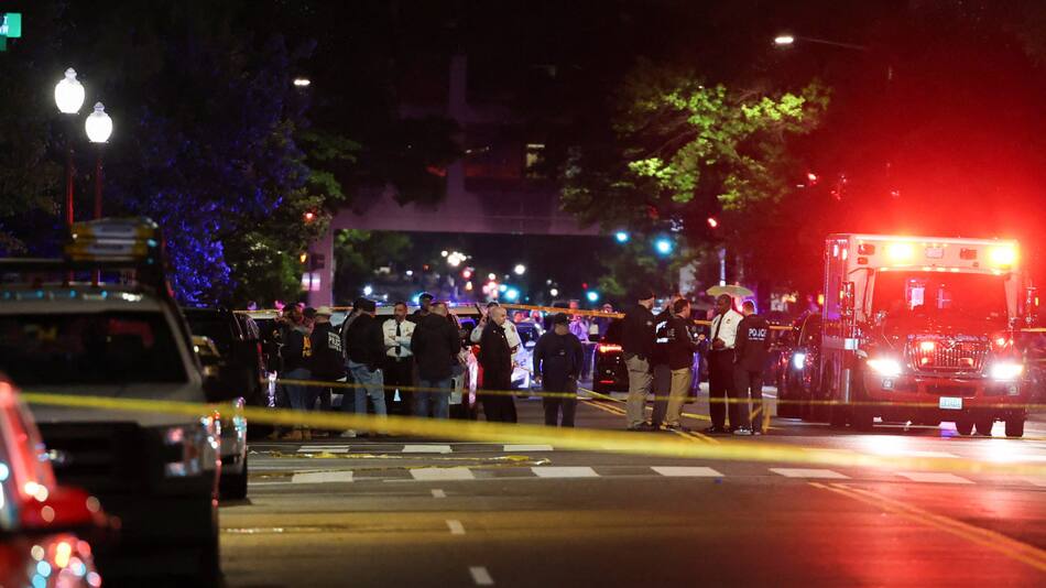 Asesinato de dos empleados de la Embajada de Israel en Estados Unidos. Foto: REUTERS/Jonathan Ernst.