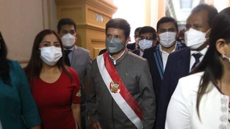 Pedro Castillo, presidente de Perú, Foto NA