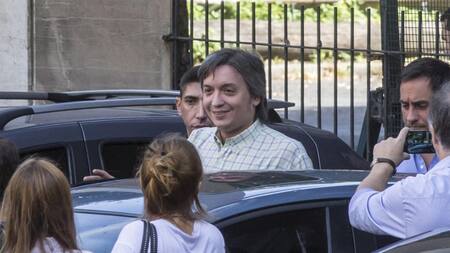 Máximo Kirchner en Tribunales (NA)