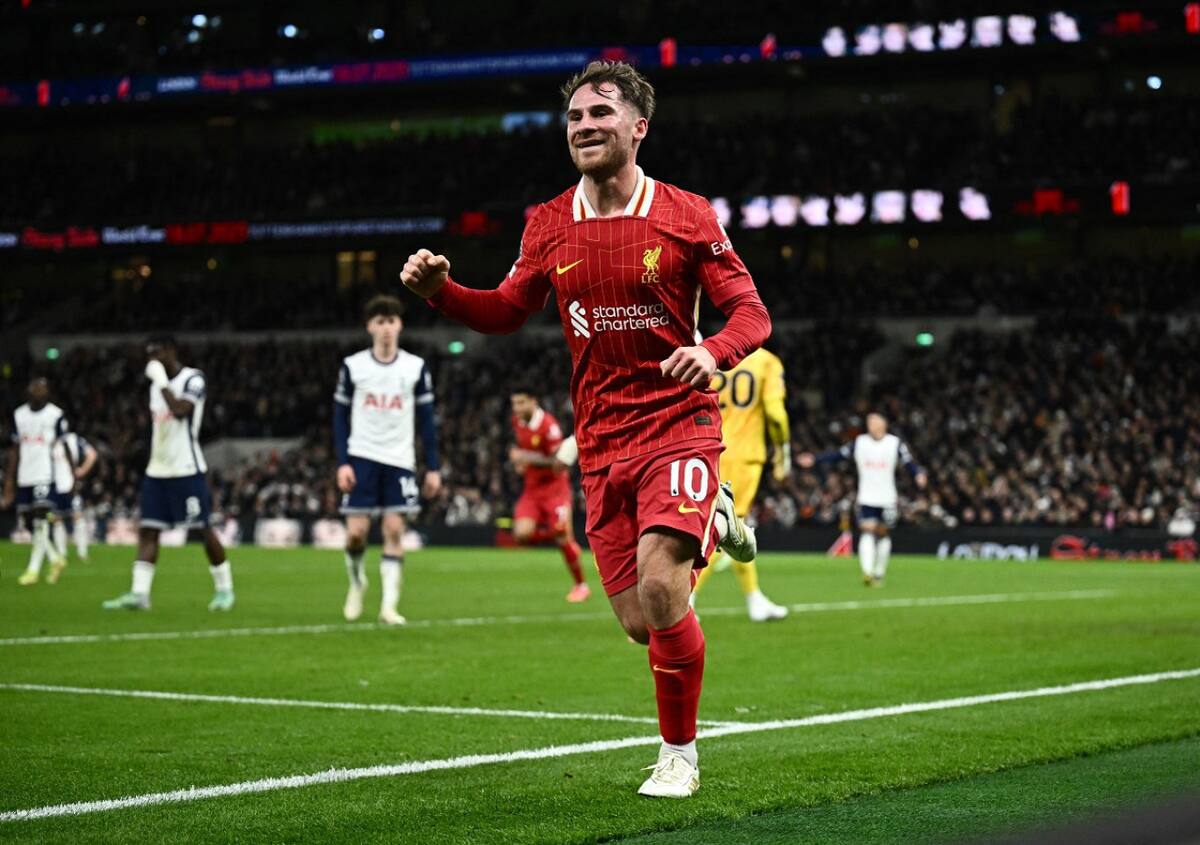 Alexis Mac Allister; Liverpool. Foto: Reuters.
