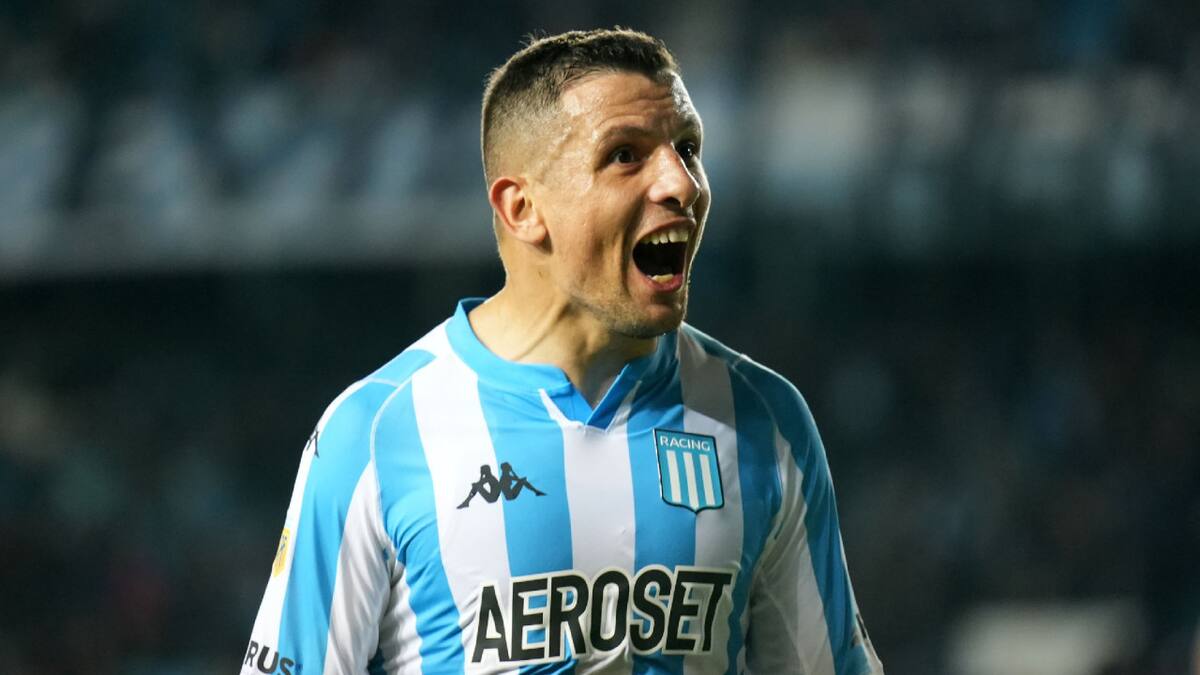 Emiliano Vecchio, Racing. Foto: NA