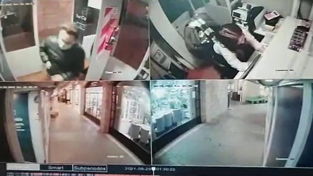 Robo a mano armada en casa de cambio de Plaza Canning