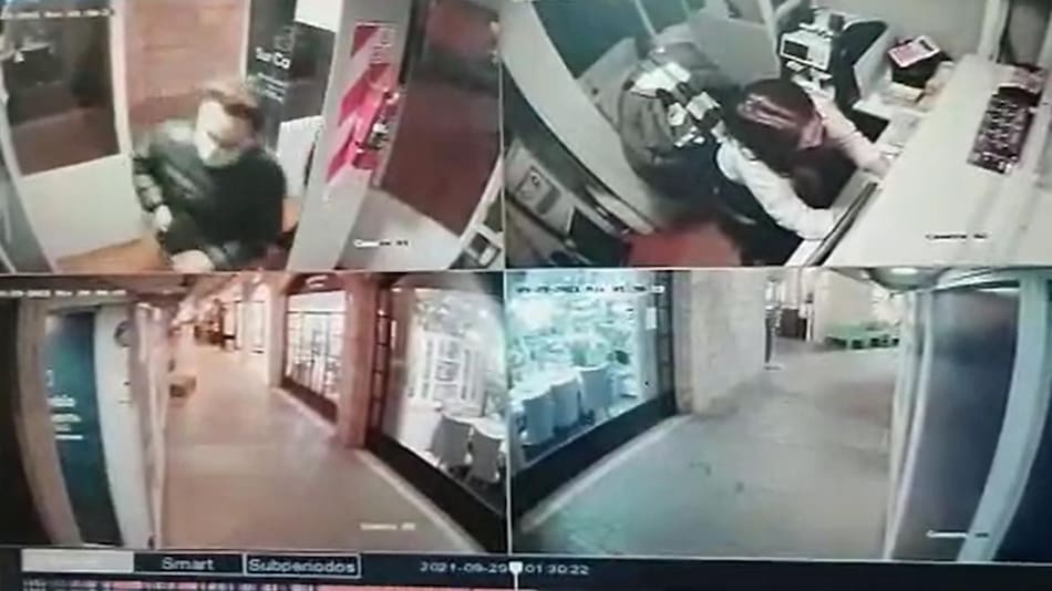 Robo a mano armada en casa de cambio de Plaza Canning