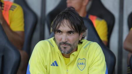 Diego Martínez, entrenador de Boca Juniors. Foto: NA