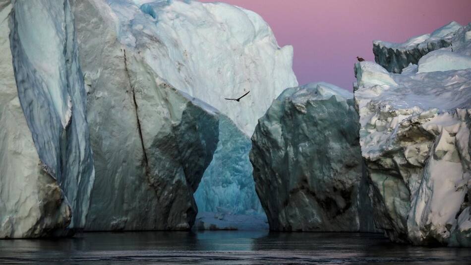 Groenlandia: impactantes imágenes del derretimiento de los glaciares 1. Reuters.