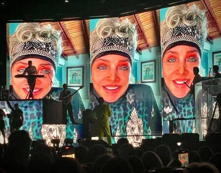 Show de Cristian Castro. Foto: NA.