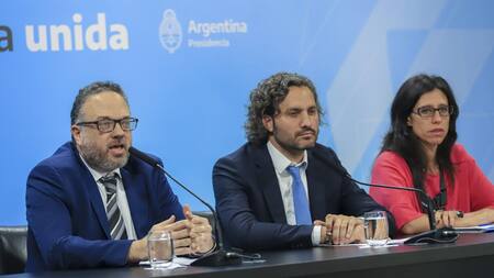 Gobierno presentando el nuevo programa de Precios Cuidados, NA