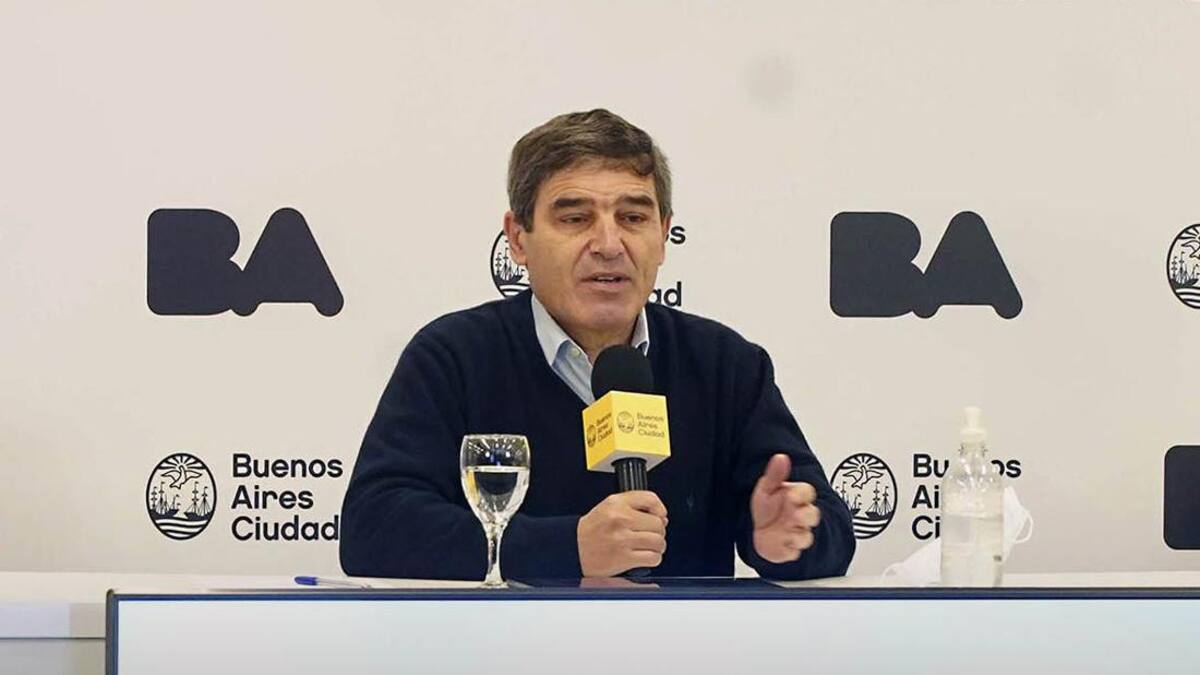 Fernán Quirós, ministro de Salud de Ciudad de Buenos Aires, coronavirus, NA