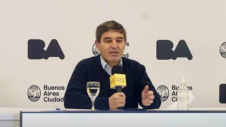 Fernán Quirós, ministro de Salud de Ciudad de Buenos Aires, coronavirus, NA