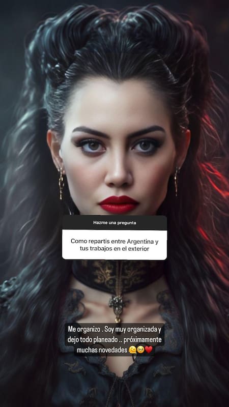 Las respuestas de Wanda Nara. Foto: Instagram.