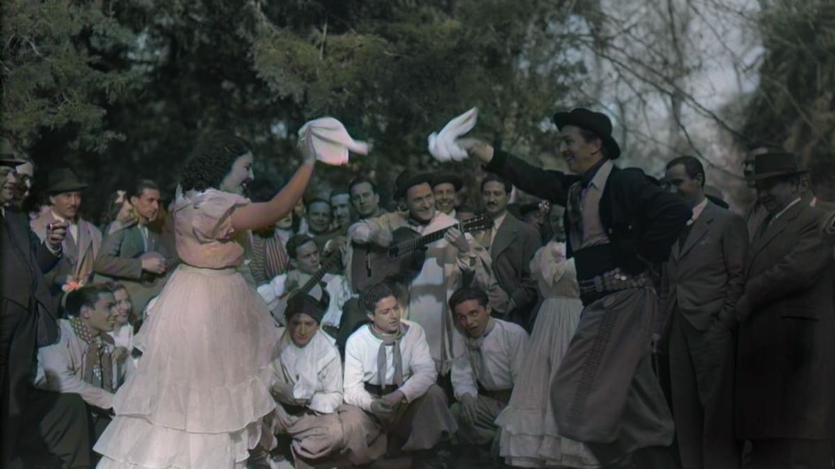 Walt Disney en su visita a la Argentina