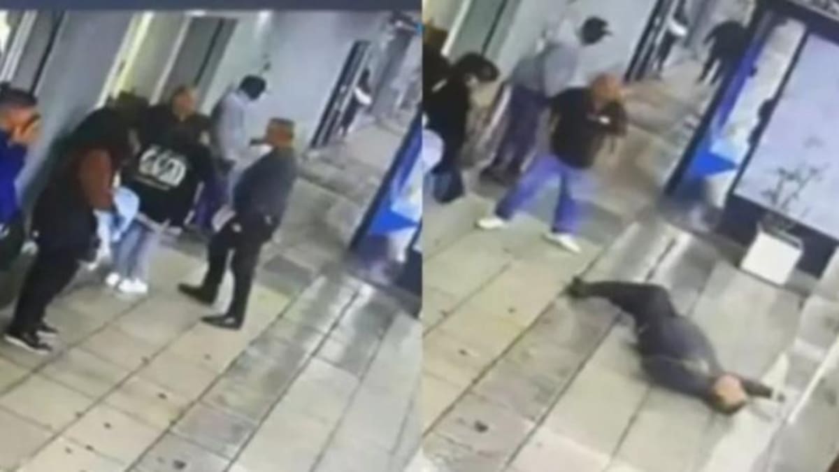 Golpiza en un bar de San Justo. Foto: NA