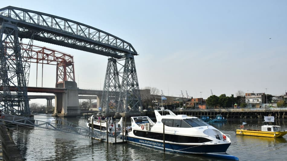 Volvió el recorrido en catamarán por el Riachuelo. Foto: GCBA.