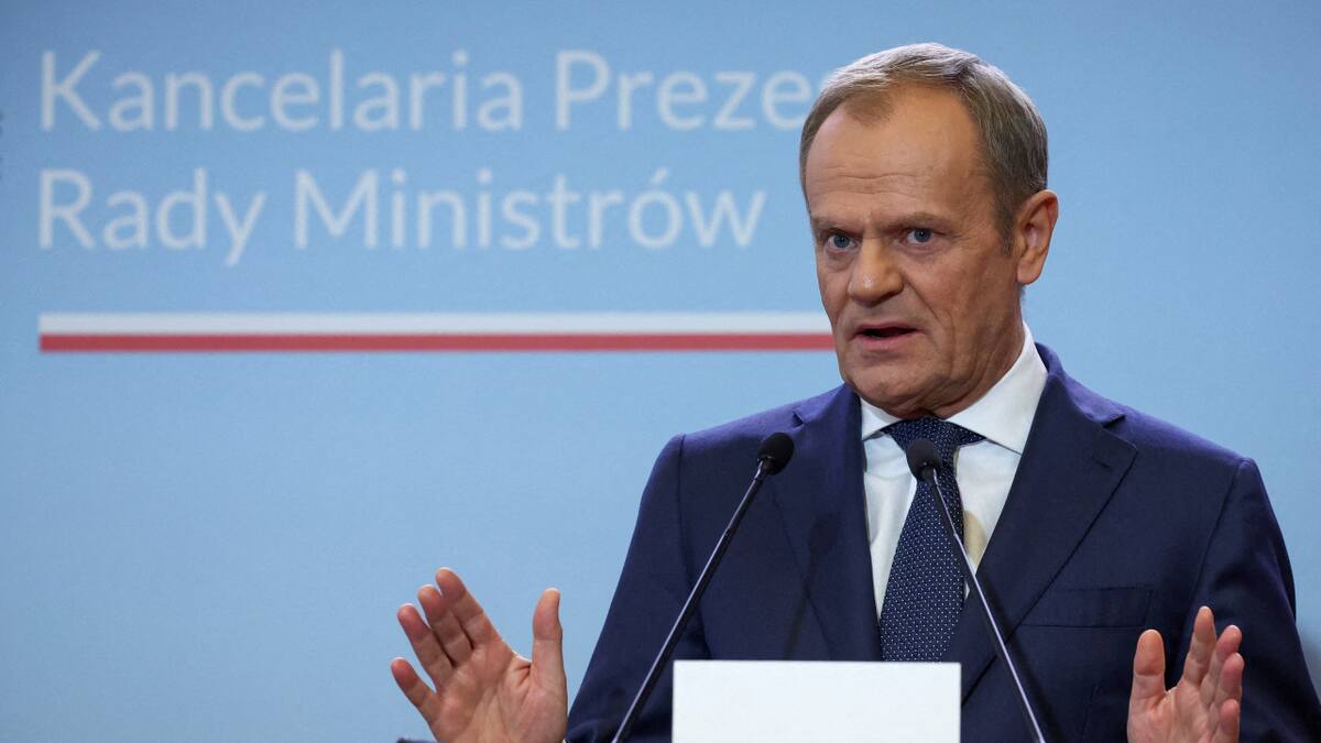 Donald Tusk, primer ministro de Polonia. Foto: REUTERS.