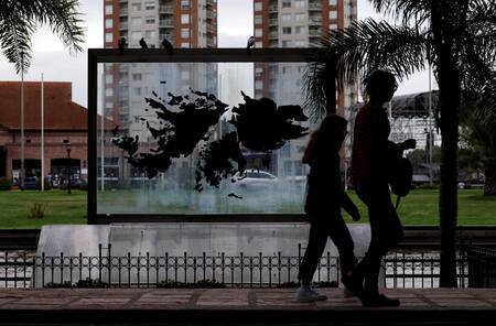 Homenaje a caídos en Malvinas - Reuters