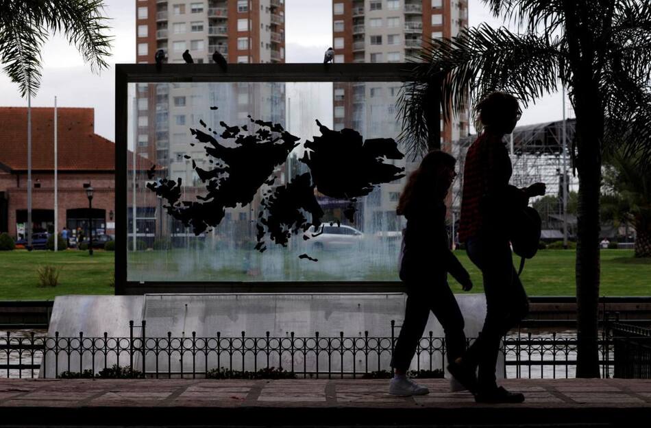 Homenaje a caídos en Malvinas - Reuters