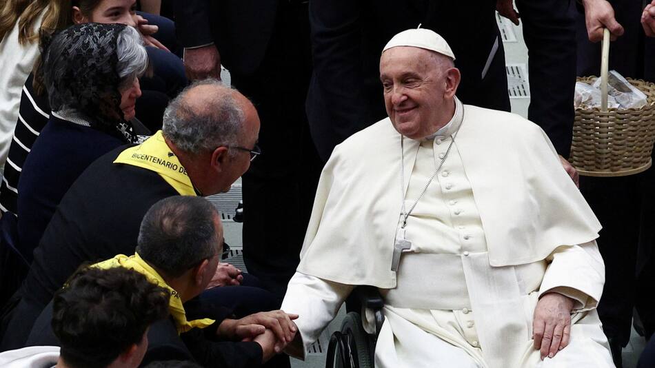 Papa Francisco en el Vaticano. Foto: REUTERS.