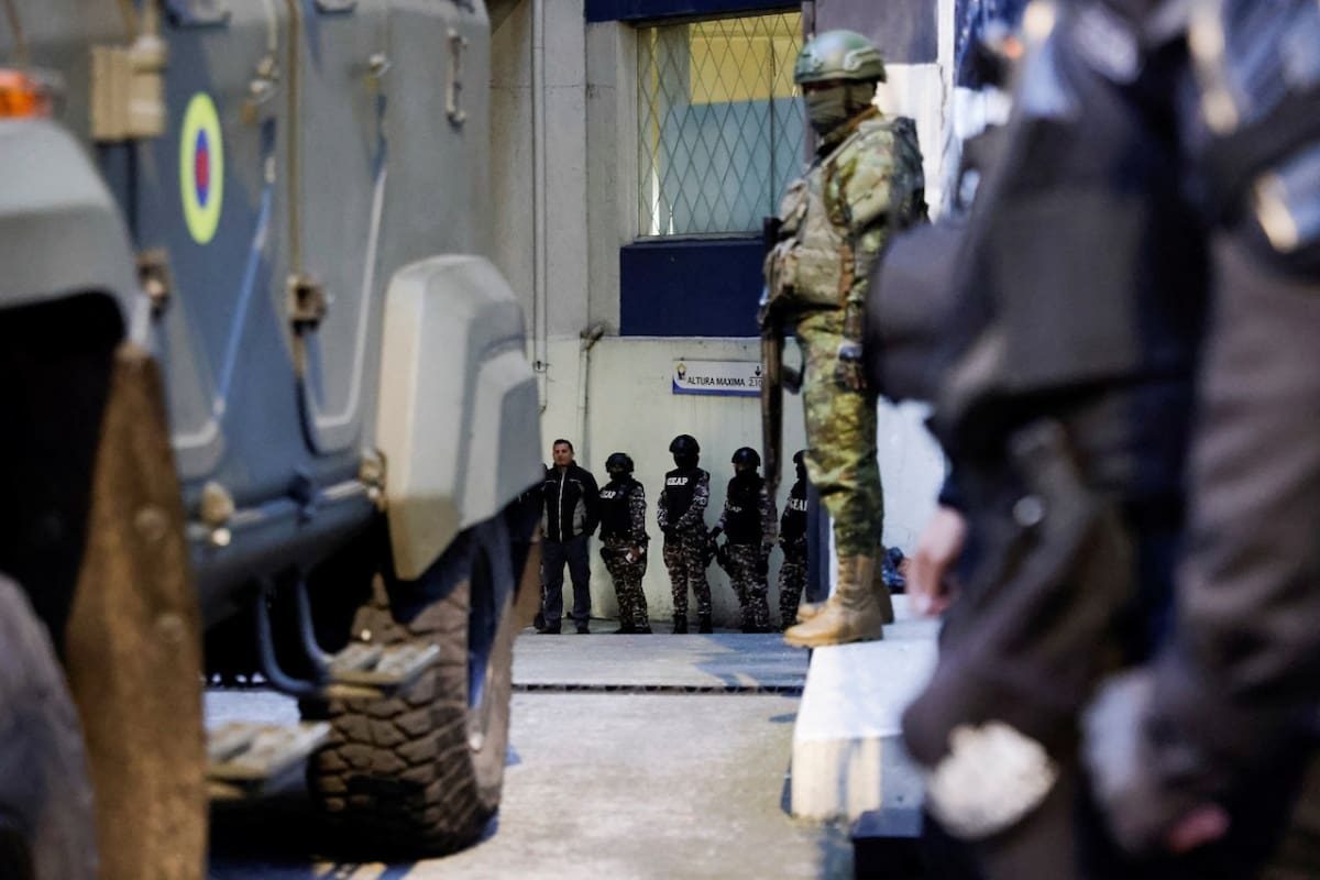 Embajada de México en Ecuador. Foto: Reuters.