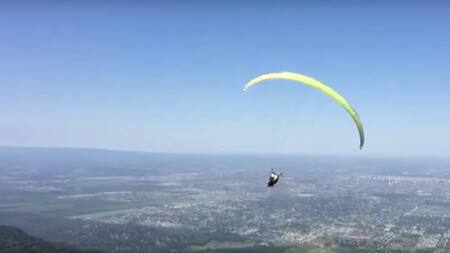 Parapente - accidente