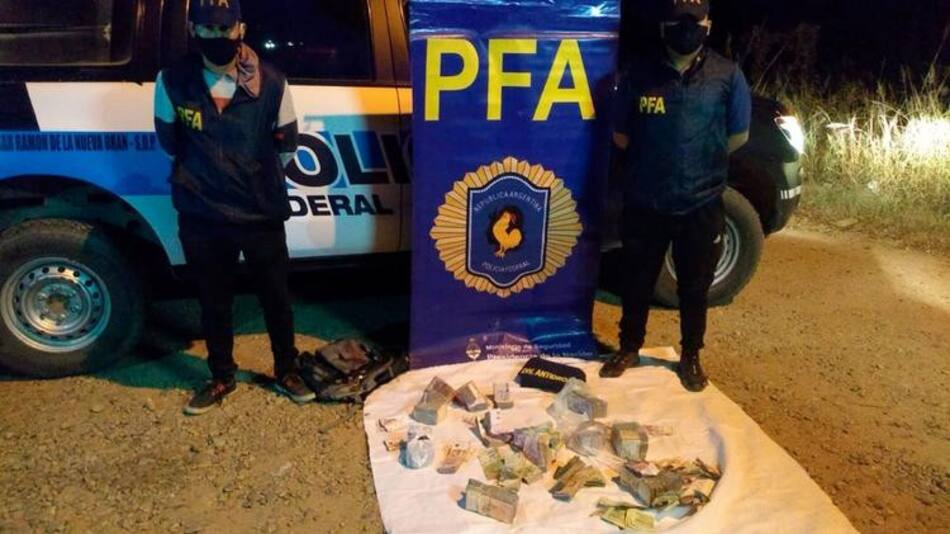 Incautan gran cantidad de dinero en control de camión en Salta