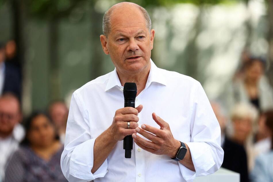 Olaf Scholz, canciller de Alemania. Foto: Reuters.