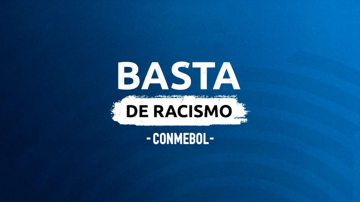 Campaña contra el racismo de la Conmebol.