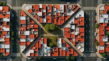 El pasaje porteño con forma de cruz que esconde una plaza secreta y la historia olvidada de Parque Chacabuco