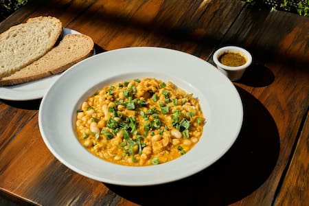 Ragout de lentejas y zapallo. Foto: Le Pain Quotidien.
