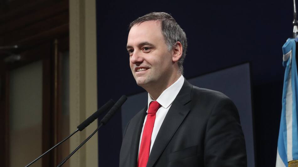 Manuel Adorni. Foto: Presidencia.